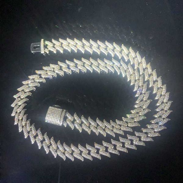 spiked design 12mm 16mm cuban chain iced out 5a cz diamond bling jewelry s925 silver cuban link chain
spiked design 12mm 16mm cuban chain iced out 5a cz diamond bling jewelry s925 silver cuban link chain