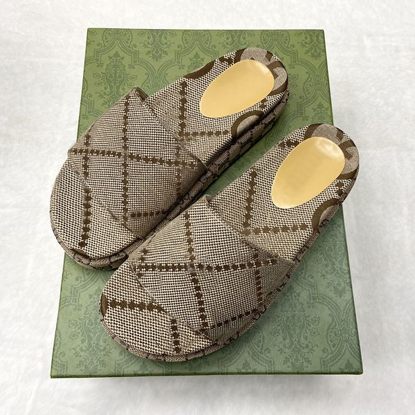 wholesale sandals jacquard g womens slippers slide famous luxury flat high heels flip flops embroidered fabric platform rubber sandal height, Black
wholesale sandals jacquard g womens slippers slide famous luxury flat high heels flip flops embroidered fabric platform rubber sandal height, Black