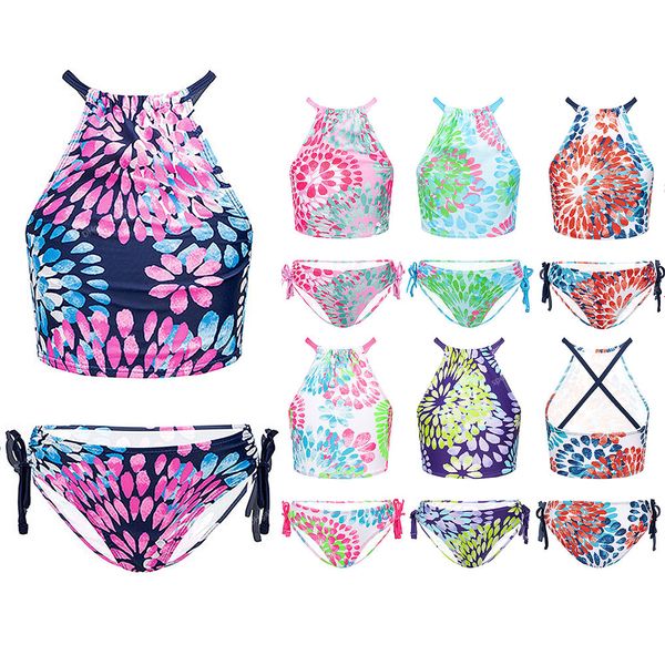 floral girl swimsuit kids halter bikini set two piece children's swimwear beach sport tankini 5-14years bathing suit biquini swimtwo-pi
floral girl swimsuit kids halter bikini set two piece children's swimwear beach sport tankini 5-14years bathing suit biquini swimtwo-pi