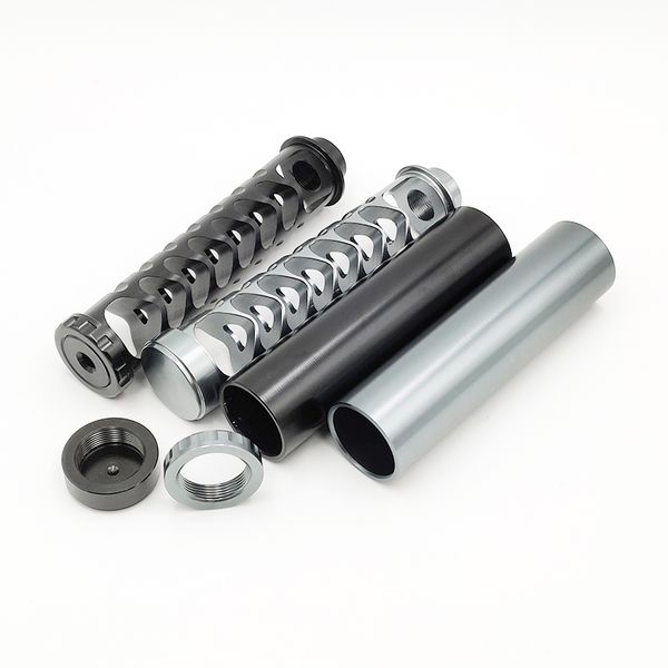 1.37"od 6"l aluminum tube solvent trap tactical accessories fuel filter 1/2-28 5/8-24 end cap single core baffle tool kit
1.37"od 6"l aluminum tube solvent trap tactical accessories fuel filter 1/2-28 5/8-24 end cap single core baffle tool kit