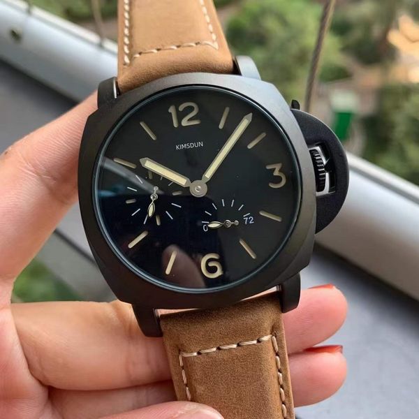 men's mechanical watch 44mm large dial rubber strap 316 fine steel fully automatic movement luminous motion, Slivery;golden
men's mechanical watch 44mm large dial rubber strap 316 fine steel fully automatic movement luminous motion, Slivery;golden