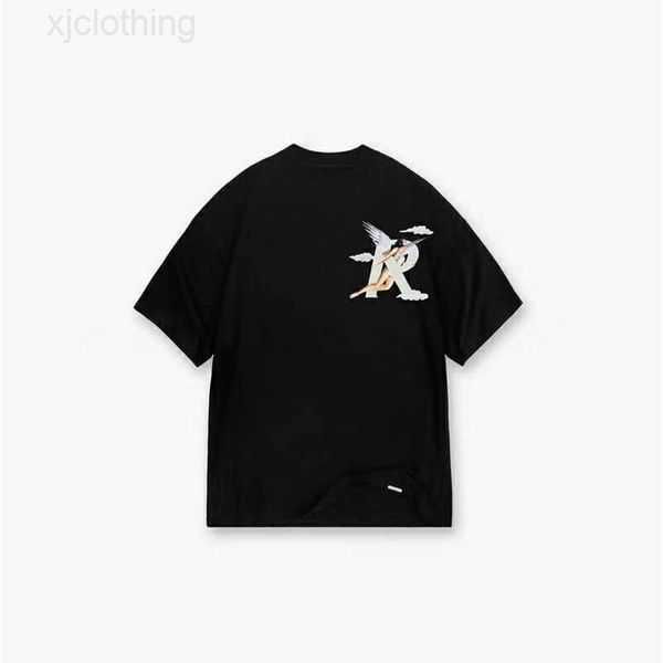 m953 2023 men and women fashion br present's t-shirts angel cloud letter printed round neck t-shirt cotton casual loose short-sleeved, White;black
m953 2023 men and women fashion br present's t-shirts angel cloud letter printed round neck t-shirt cotton casual loose short-sleeved, White;black