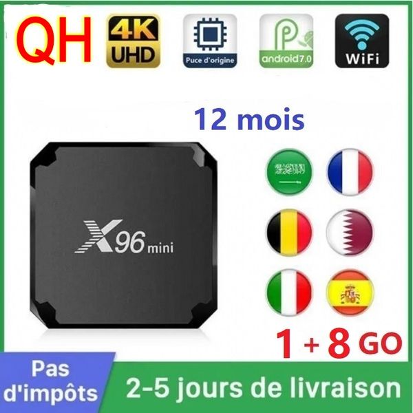 android tv box abbonamento italia 12 mesi codice qhd e lettore multimediale android x96mini (1+8 gb) 2+16go
android tv box abbonamento italia 12 mesi codice qhd e lettore multimediale android x96mini (1+8 gb) 2+16go