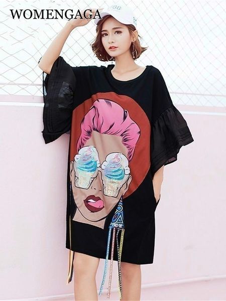 t-shirt 2021 summer girl cartoon sequins print asymmetrical tassel irregular t shirt loose big size big womans fashion s030, White
t-shirt 2021 summer girl cartoon sequins print asymmetrical tassel irregular t shirt loose big size big womans fashion s030, White