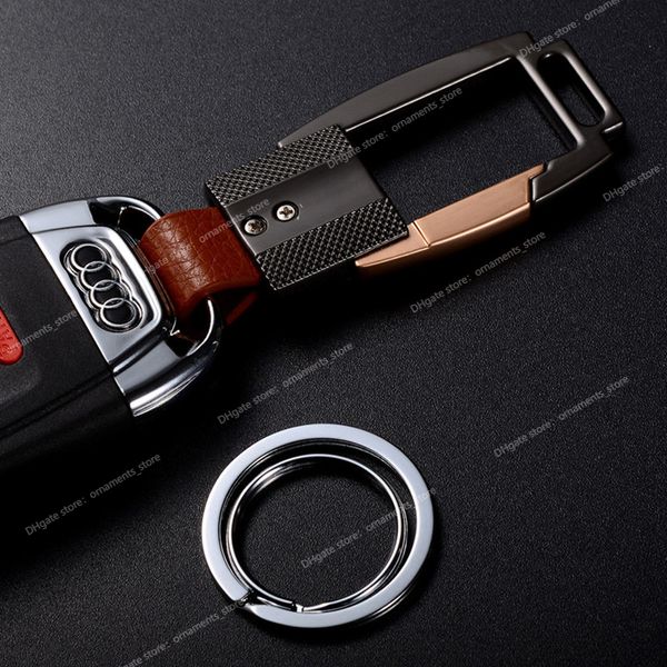 2021 high-grade alloy genuine leather men keychain bag pendant elegant business car key chain ring holder jewelry y58 customized jewelrycust, Slivery;golden
2021 high-grade alloy genuine leather men keychain bag pendant elegant business car key chain ring holder jewelry y58 customized jewelrycust, Slivery;golden