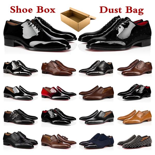 2023 mens dress shoes casual luxury designers genuine leather rivets patent leather red shoe flat men outdoor business party wedding oxfords, Black
2023 mens dress shoes casual luxury designers genuine leather rivets patent leather red shoe flat men outdoor business party wedding oxfords, Black