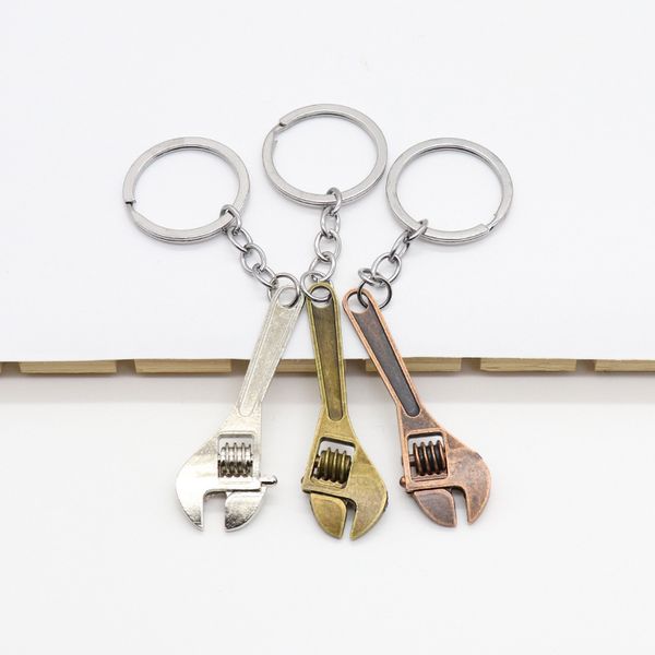 creative simulation tool adjustable wrench keychain pendant men's women's car backpack keychains jewelry gift accessory, Silver
creative simulation tool adjustable wrench keychain pendant men's women's car backpack keychains jewelry gift accessory, Silver