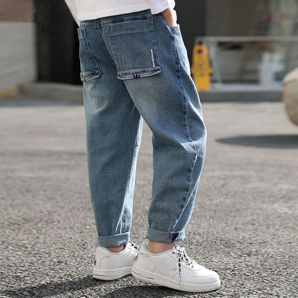 jeans ienens boys jeans denim trousers kids clothes children clothes spring young boy straight cowboy trousers casual pants 4-11 years 23041, Blue
jeans ienens boys jeans denim trousers kids clothes children clothes spring young boy straight cowboy trousers casual pants 4-11 years 23041, Blue