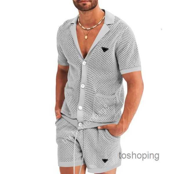men's tracksuit 2023 inverted triangle mesh cardigan short-sleeved t-shirt shorts 2-piece jogging suit men's summer sports suit ca, Gray
men's tracksuit 2023 inverted triangle mesh cardigan short-sleeved t-shirt shorts 2-piece jogging suit men's summer sports suit ca, Gray