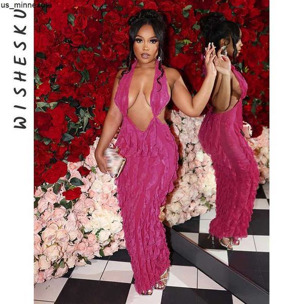casual dresses halter low cut backless maxi dress women sleeveless pleated slim fit robe 2023 summer beach harajuku lolita y2k clothes j2304, Black;gray
casual dresses halter low cut backless maxi dress women sleeveless pleated slim fit robe 2023 summer beach harajuku lolita y2k clothes j2304, Black;gray