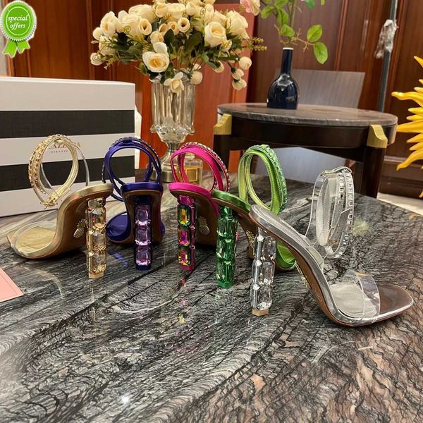 designer sandals aura crystal 203 heel sandals luxury dress shoes designer aquazzura rhinestone decorate high heels dress shoes fashion tran, Black
designer sandals aura crystal 203 heel sandals luxury dress shoes designer aquazzura rhinestone decorate high heels dress shoes fashion tran, Black