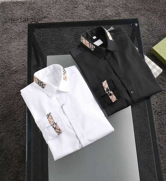 men's casual shirts designer brand spring summer business office mens dress shirt slim fitted spread collar plaid stripe long sleeve sw, White;black
men's casual shirts designer brand spring summer business office mens dress shirt slim fitted spread collar plaid stripe long sleeve sw, White;black