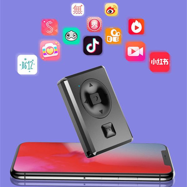 6 key selfie shutter bluetooth remote control self timer fast camera/page turning/tik tok/live broadcast for iphone android phones dropshipp
6 key selfie shutter bluetooth remote control self timer fast camera/page turning/tik tok/live broadcast for iphone android phones dropshipp