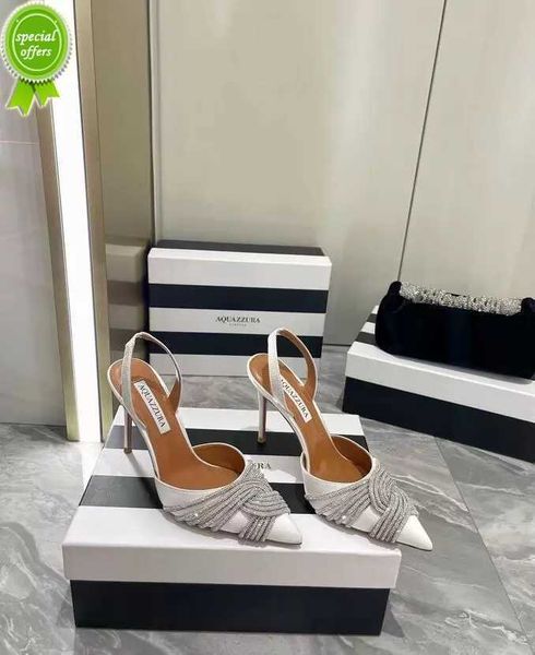 quality aquazzura rs heels womens sandals heels crysta buckle party wedding dress shoes heel back strap leather sole sandal 4bj0, Black
quality aquazzura rs heels womens sandals heels crysta buckle party wedding dress shoes heel back strap leather sole sandal 4bj0, Black
