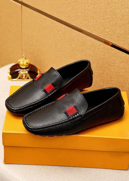 luxury new mens dress shoes loafers metal buckle gommino driving party with brand logo size 38-45, Black
luxury new mens dress shoes loafers metal buckle gommino driving party with brand logo size 38-45, Black