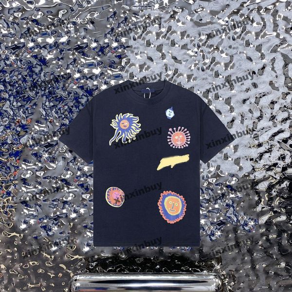 xinxinbuy men designer tee t shirt 23ss colored face pattern printing short sleeve cotton women black white blue xs-xl, Black;brown
xinxinbuy men designer tee t shirt 23ss colored face pattern printing short sleeve cotton women black white blue xs-xl, Black;brown