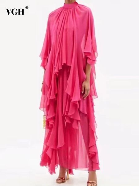 dresses vgh casual solid loose dress for women round neck half sleeve patchwork ruffle trim midi dresses female 2022 summer clothing new, Black;gray
dresses vgh casual solid loose dress for women round neck half sleeve patchwork ruffle trim midi dresses female 2022 summer clothing new, Black;gray
