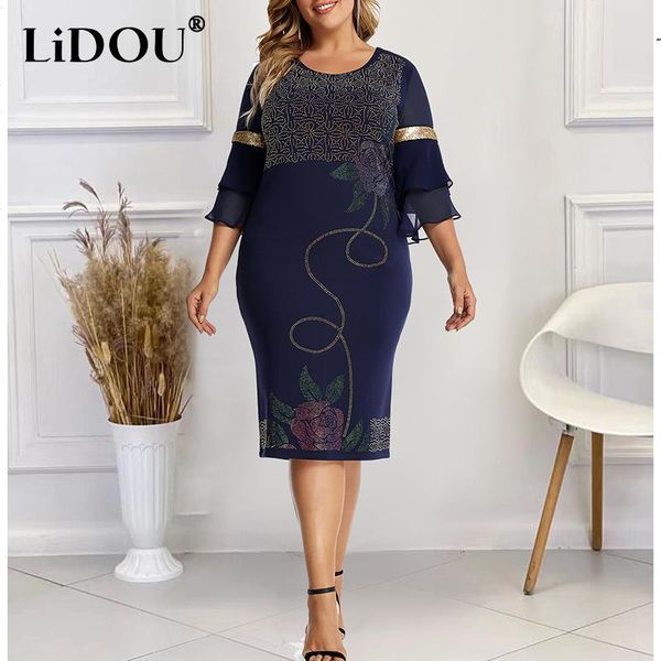dresses autumn winter elegant intellectual design hip package dress trumpet sleeve plus size dress women fashion trend oversized dress, Black
dresses autumn winter elegant intellectual design hip package dress trumpet sleeve plus size dress women fashion trend oversized dress, Black