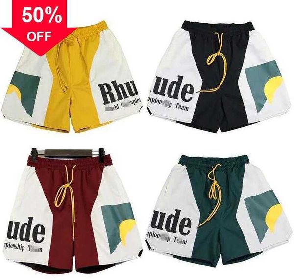 's shorts rhude mens athletic casual mesh short men womens classic beach fashion luxury designer street hip hop couples shorts s to 2xl, White;black
's shorts rhude mens athletic casual mesh short men womens classic beach fashion luxury designer street hip hop couples shorts s to 2xl, White;black