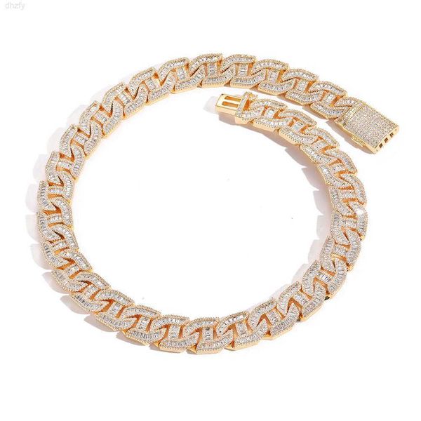 16mm miami cuban link box clasp necklace bling 5a zircon charm iced out men's hip hop baguette chain women jewelry, Silver
16mm miami cuban link box clasp necklace bling 5a zircon charm iced out men's hip hop baguette chain women jewelry, Silver