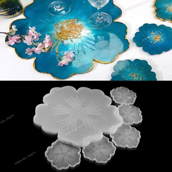 1 pcs wine glass tea coaster silicone molds glass coasters epoxy resin casting mold diy table decoration for family party crafts jewelry acc
1 pcs wine glass tea coaster silicone molds glass coasters epoxy resin casting mold diy table decoration for family party crafts jewelry acc