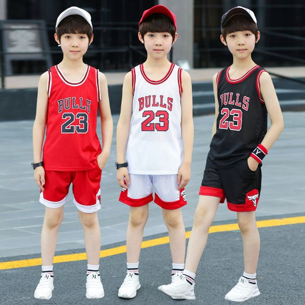 clothing sets boys sports basketball clothes suit summer children's fashion leisure letters sleeveless baby vest shorts 2pcs sets 1-8y, White
clothing sets boys sports basketball clothes suit summer children's fashion leisure letters sleeveless baby vest shorts 2pcs sets 1-8y, White