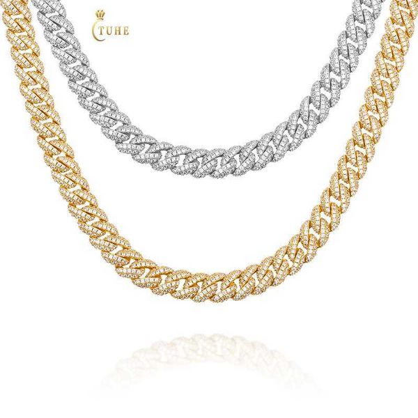 custom make 10mm 18k gold plated 925 sterling silver full aaaaa zircon iced out miami cuban link chain necklace
custom make 10mm 18k gold plated 925 sterling silver full aaaaa zircon iced out miami cuban link chain necklace