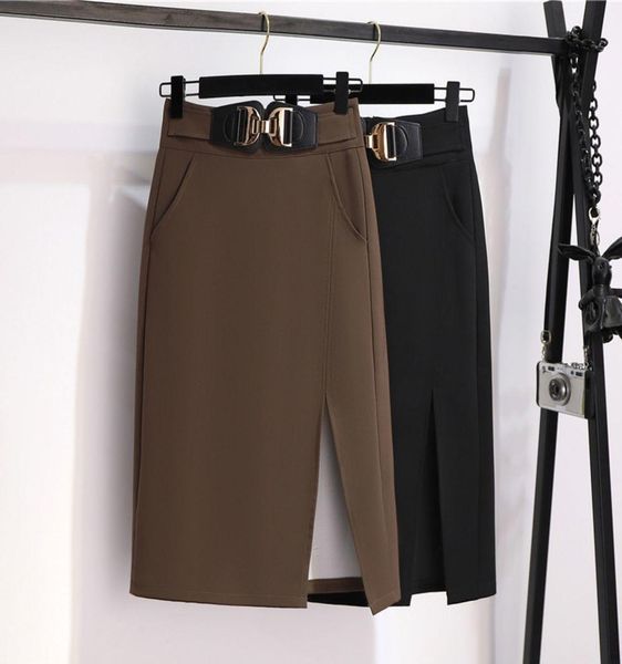 dresses high waist women's skirt vintage aline brown skirts 2022female korean fashion wrap slit skirt lady work wear office skirt, White;black
dresses high waist women's skirt vintage aline brown skirts 2022female korean fashion wrap slit skirt lady work wear office skirt, White;black