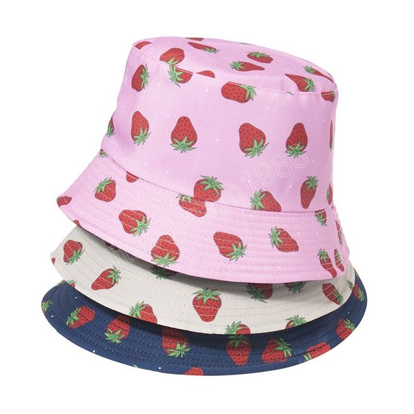 women's bucket hat men's panama hat hip hop strawberry print fisherman hats sun fishing bob panama, Blue;gray
women's bucket hat men's panama hat hip hop strawberry print fisherman hats sun fishing bob panama, Blue;gray