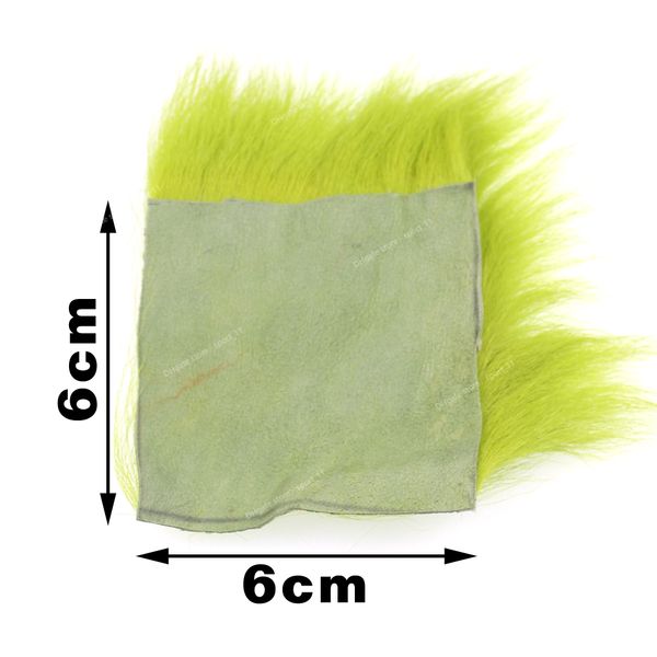1pc 6x6cm parachute fly fly tying material goat fur mini bucktail jigs streamer tying fur patch fishingfishing lures goat fur goat fly tying
1pc 6x6cm parachute fly fly tying material goat fur mini bucktail jigs streamer tying fur patch fishingfishing lures goat fur goat fly tying