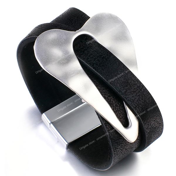 black leather bracelet for women fashion 2023 magnetic buckle heart charm wide wrap bracelets female jewelry fashion jewelrybracelets leathe
black leather bracelet for women fashion 2023 magnetic buckle heart charm wide wrap bracelets female jewelry fashion jewelrybracelets leathe