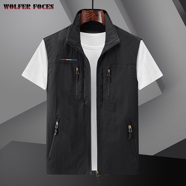men's vests men's spring thin section outdoor vest leisure sports quick-drying vest camping mountaineering fishing coat sleeveless, Black;white
men's vests men's spring thin section outdoor vest leisure sports quick-drying vest camping mountaineering fishing coat sleeveless, Black;white