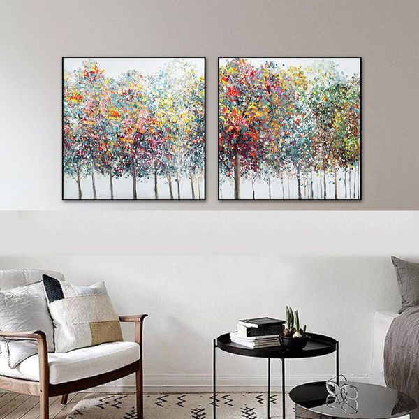 canvas painting abstract colorful trees oil painting modern nordic wall art posters and prints for living room home decoration
canvas painting abstract colorful trees oil painting modern nordic wall art posters and prints for living room home decoration