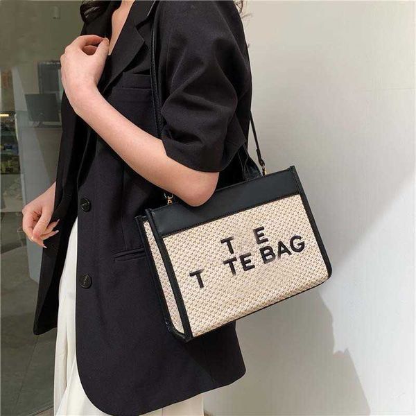 totes bags fashion handbags jacquard weavn bag commuting one shoulder computer briefcase oblique straddle handheld women's bag 230418
totes bags fashion handbags jacquard weavn bag commuting one shoulder computer briefcase oblique straddle handheld women's bag 230418