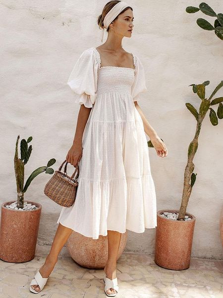 dresses jastie 2022 women summer dresses ruffle square neck puff sleeve bow midi dress bohemian beach party elegant female vestidos robe, Black;gray
dresses jastie 2022 women summer dresses ruffle square neck puff sleeve bow midi dress bohemian beach party elegant female vestidos robe, Black;gray