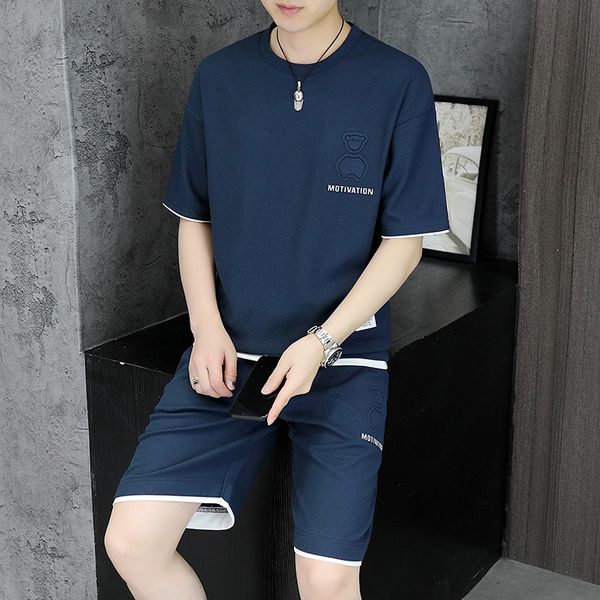 men's tracksuits men's t-shirt shorts sets summer men tracksuit sportswear short set fitness suit breathable casual male brand clo, Gray
men's tracksuits men's t-shirt shorts sets summer men tracksuit sportswear short set fitness suit breathable casual male brand clo, Gray
