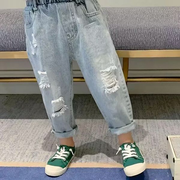 jeans kids boys pants spring and autumn baby jeans children's ripped jeans pants boys koreantrousers 2 4 6 7y 230418, Blue
jeans kids boys pants spring and autumn baby jeans children's ripped jeans pants boys koreantrousers 2 4 6 7y 230418, Blue