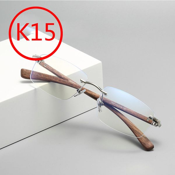k15 anti blue light glasses cross flower punk style hip-hop sandalwood leg frameless ultra light eyewear frame retro large frame glasses, White;black
k15 anti blue light glasses cross flower punk style hip-hop sandalwood leg frameless ultra light eyewear frame retro large frame glasses, White;black
