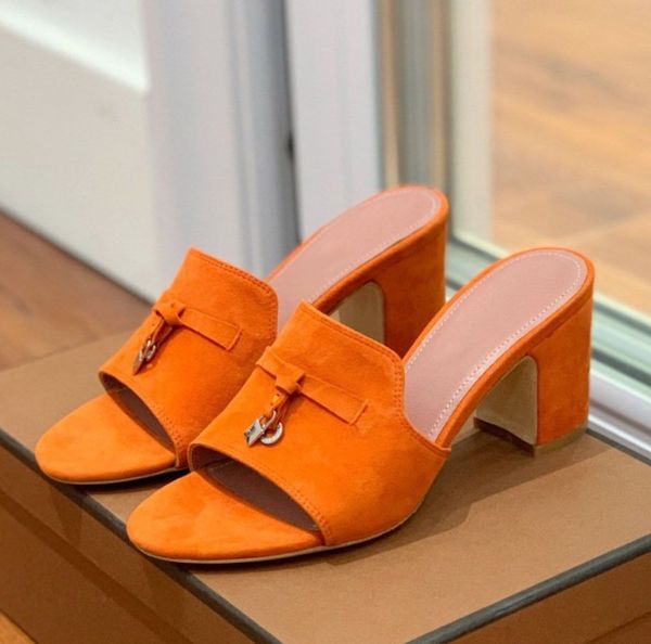 summer loro charms suede mules slippers slides open-toe shoes chunky block heels women genuine leather outsole casual shoes 35-42, Black
summer loro charms suede mules slippers slides open-toe shoes chunky block heels women genuine leather outsole casual shoes 35-42, Black