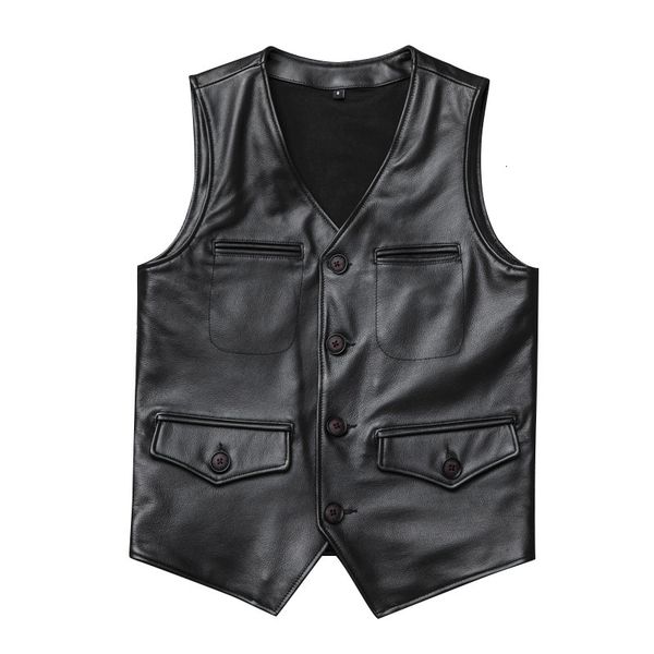 men's vests design slim japan style genuine leather jacket biker motorcycle chaleco fotografo safety vest 2a 230418, Black;white
men's vests design slim japan style genuine leather jacket biker motorcycle chaleco fotografo safety vest 2a 230418, Black;white