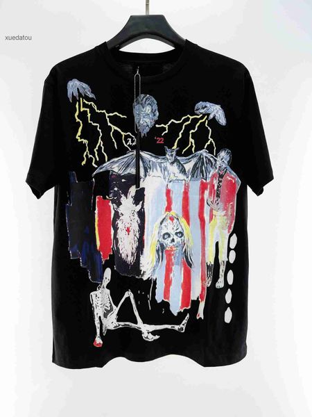 2023 mens t shirts men designer casual shirt man clothes short sleeve summer hawaiian devil's paradise bloodsucking zombie printed men&, White;black
2023 mens t shirts men designer casual shirt man clothes short sleeve summer hawaiian devil's paradise bloodsucking zombie printed men&, White;black