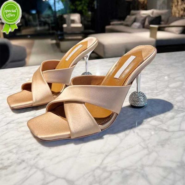 designer sandals heeled aquazzura high slippers for womens satin sandals designer rhinestone studded heel shoe leather sole sandal 10cm heel, Black
designer sandals heeled aquazzura high slippers for womens satin sandals designer rhinestone studded heel shoe leather sole sandal 10cm heel, Black
