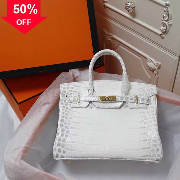 aaa thread bag designer handbags platinum grain birkins crocodile skin leather women's designer bags tote handbag luxury female h famil
aaa thread bag designer handbags platinum grain birkins crocodile skin leather women's designer bags tote handbag luxury female h famil