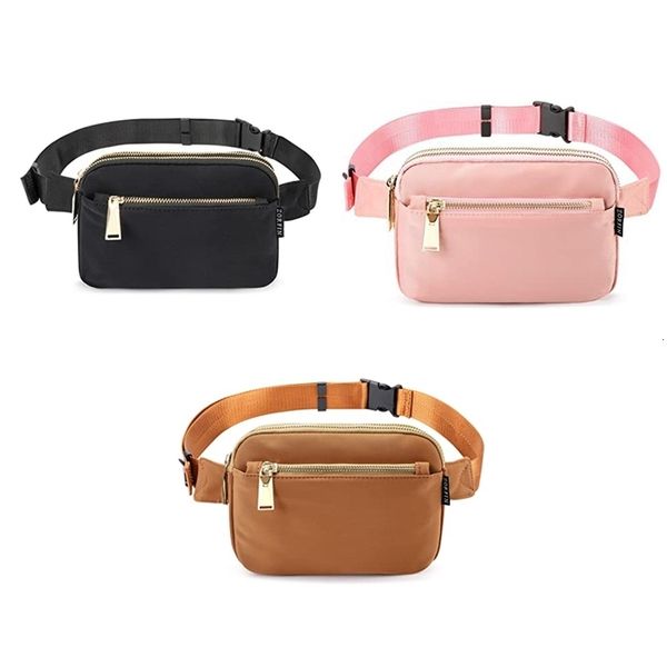 waist bags fashion fanny packs crossbody bag women's chest outdoor sports hiking sling phone pouch with adjustable strap 230417