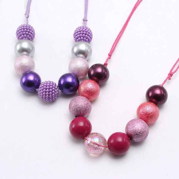 kid candy color chunky beads necklace diy handmade adjustable rope chain jewelry baby girls purple bubblegum necklace for child party gift, Silver
kid candy color chunky beads necklace diy handmade adjustable rope chain jewelry baby girls purple bubblegum necklace for child party gift, Silver