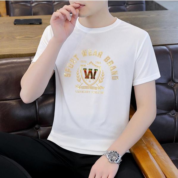 men's t-shirts light luxury 2023 summer new letter printing fashion ice silk short sleeve cool quick drying breathable t-shirt, White;black
men's t-shirts light luxury 2023 summer new letter printing fashion ice silk short sleeve cool quick drying breathable t-shirt, White;black