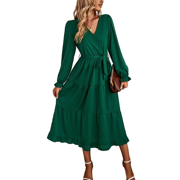 puff long sleeves women's vacation dresses v-neck midi a-line oversized sweep criss cross covered layering chest high waist sashes pane, Black;gray
puff long sleeves women's vacation dresses v-neck midi a-line oversized sweep criss cross covered layering chest high waist sashes pane, Black;gray