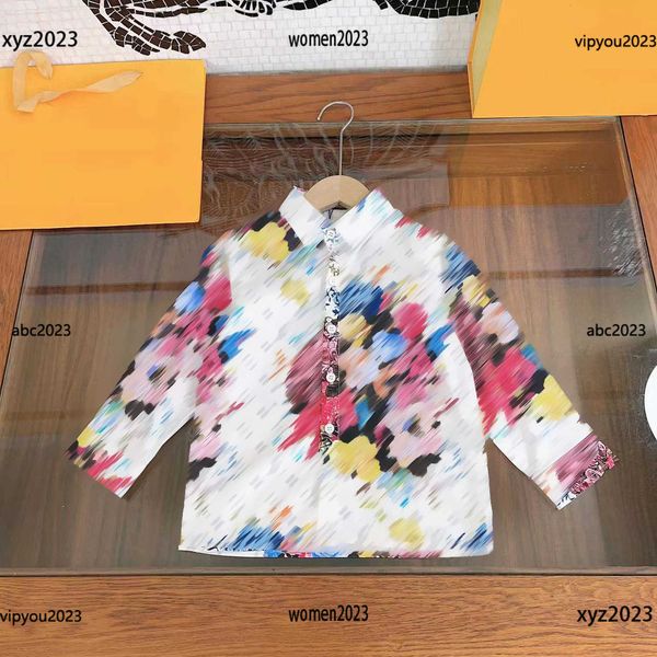2023 kids clothing baby colorful floral print shirt designer high-end blouses size 110-170 summer fashion children shirt cm, White;black
2023 kids clothing baby colorful floral print shirt designer high-end blouses size 110-170 summer fashion children shirt cm, White;black