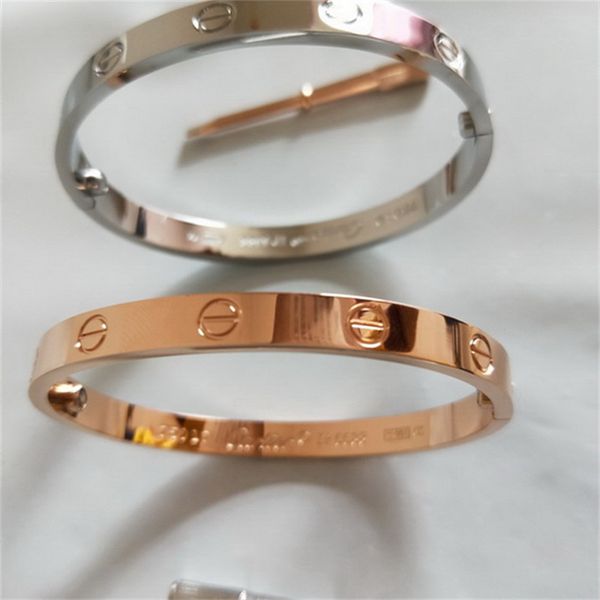 women men 4 cz titanium steel screw screwdriver bracelets bangles gold silver rose nail bracelet fine jewelry with velvet, Black
women men 4 cz titanium steel screw screwdriver bracelets bangles gold silver rose nail bracelet fine jewelry with velvet, Black