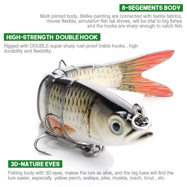 5pcs fishing lures set wobblers crankbaits fishing box for wobblers swimbait artificial bait kit hard lure fishing tackle fishingfishing lur
5pcs fishing lures set wobblers crankbaits fishing box for wobblers swimbait artificial bait kit hard lure fishing tackle fishingfishing lur